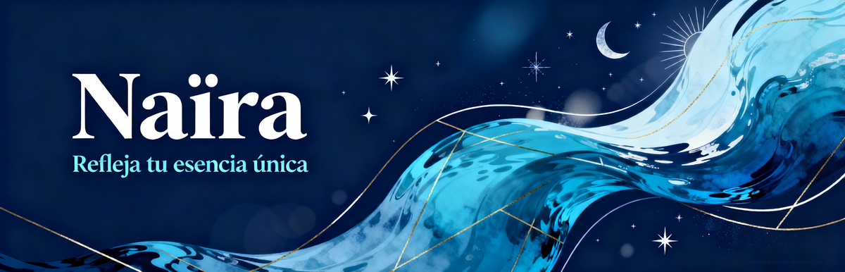 Banner Naïra com ondas oceânicas